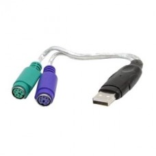 USB to Dual PS/2 Adaptor