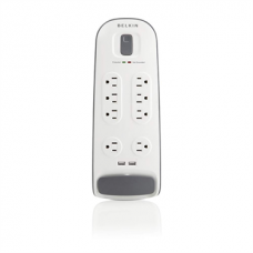 Belkin 8 Outlet Surge Protector With 2 USB Ports