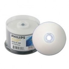 Philips DVD-R White Inkjet 50 pack 4.7GB / 16X