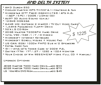 AMD DELTA System