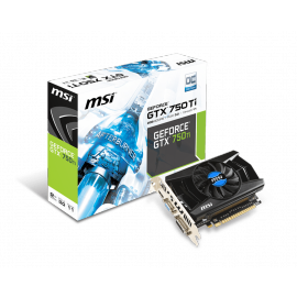 MSI GTX 750Ti 2GB GDDR5 OC Gaming Graphics Card